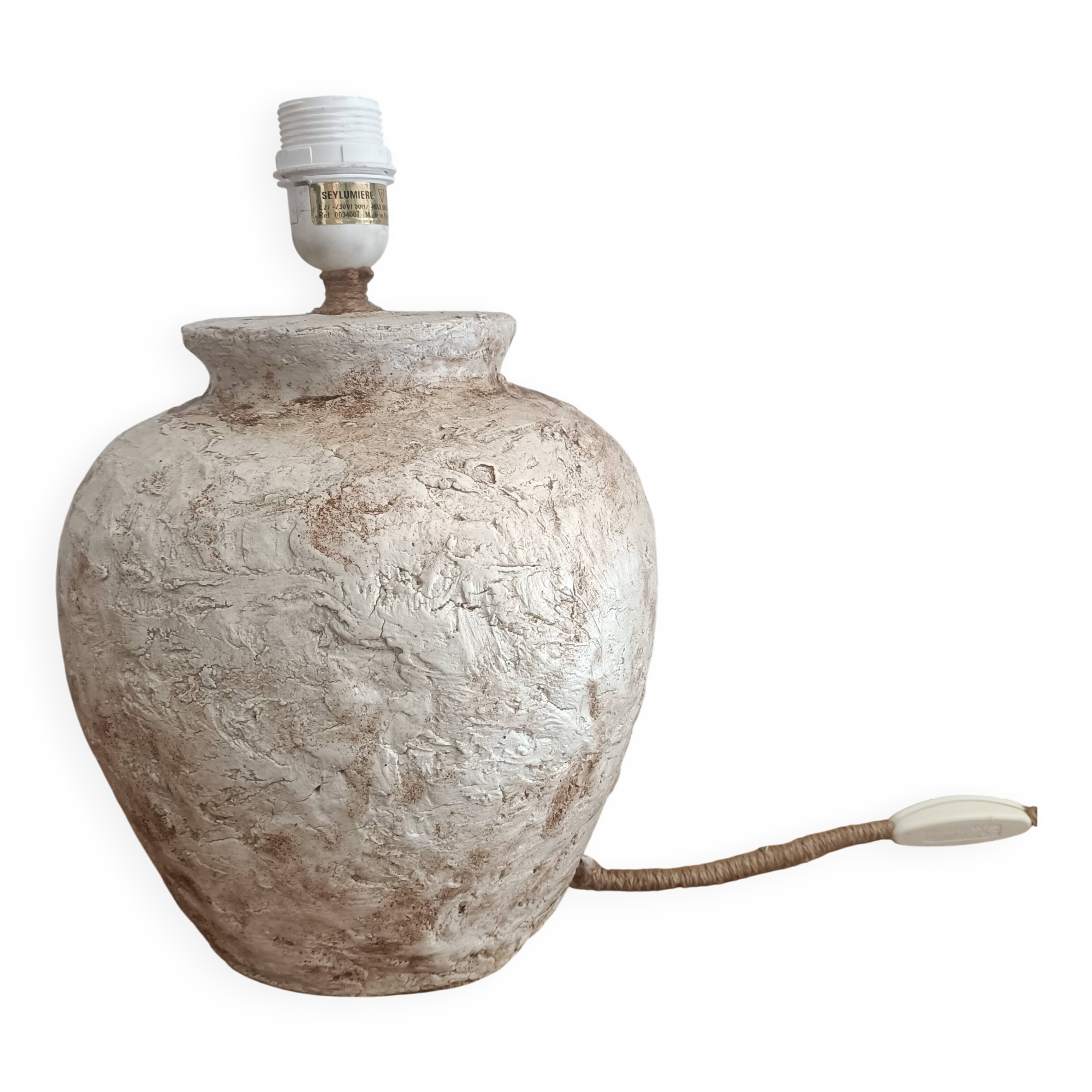 Redesigned table lamp – Shabby Chic and Vintage