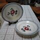 Lot de 4 assiettes creuses de Digoin Sarreguemines