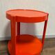 Desssert Prisunic orange - meuble d'appoint Prisunic - bout de canapé vintage -70s
