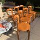 Paire de chaise modèle 33 par Bruno Rey