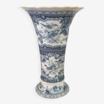 English porcelain vase