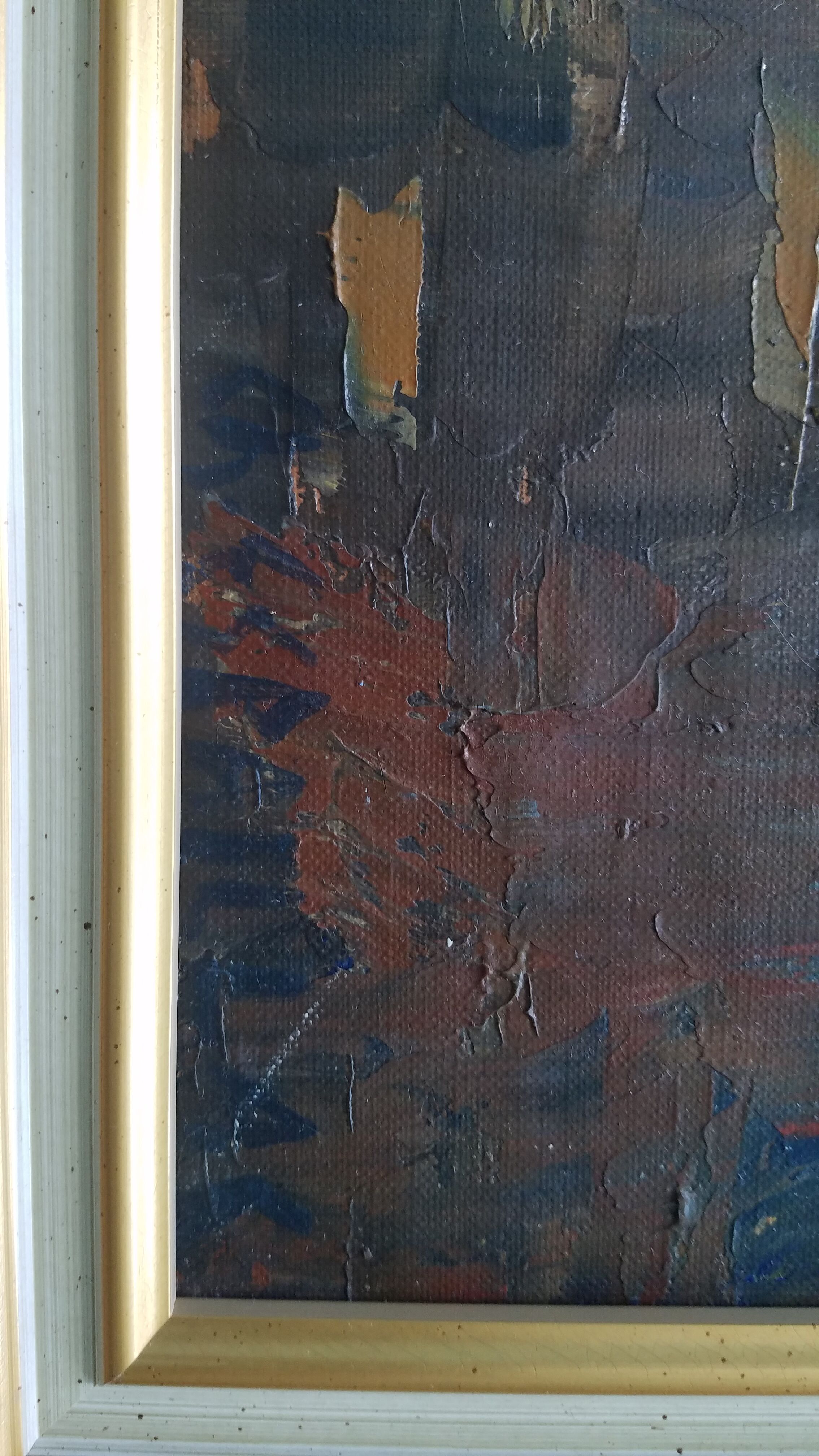 Oil painting on canvas