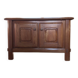 Small varnished wooden buffet