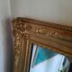 Very large gold mirror