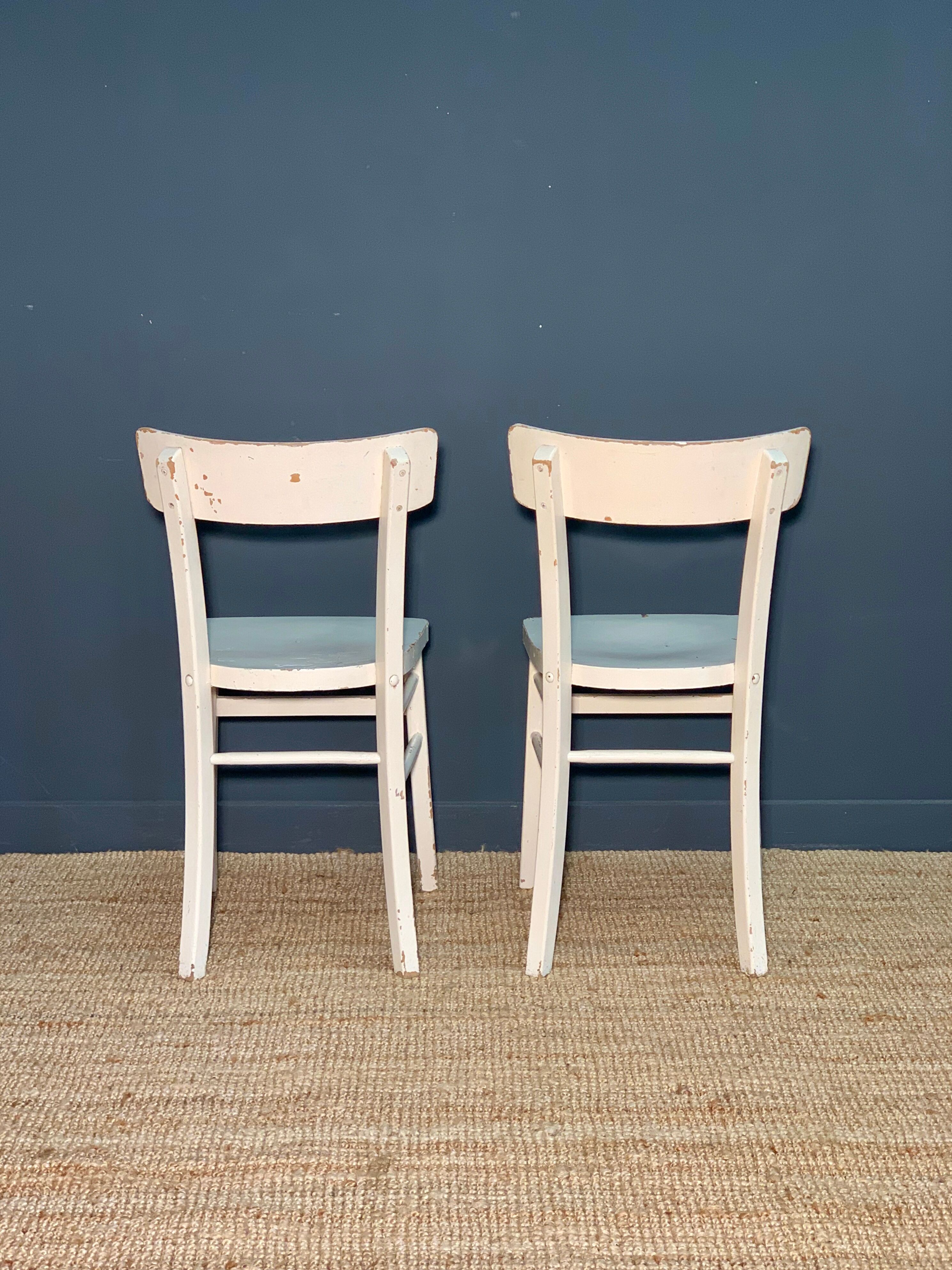 Pair of bistro chairs