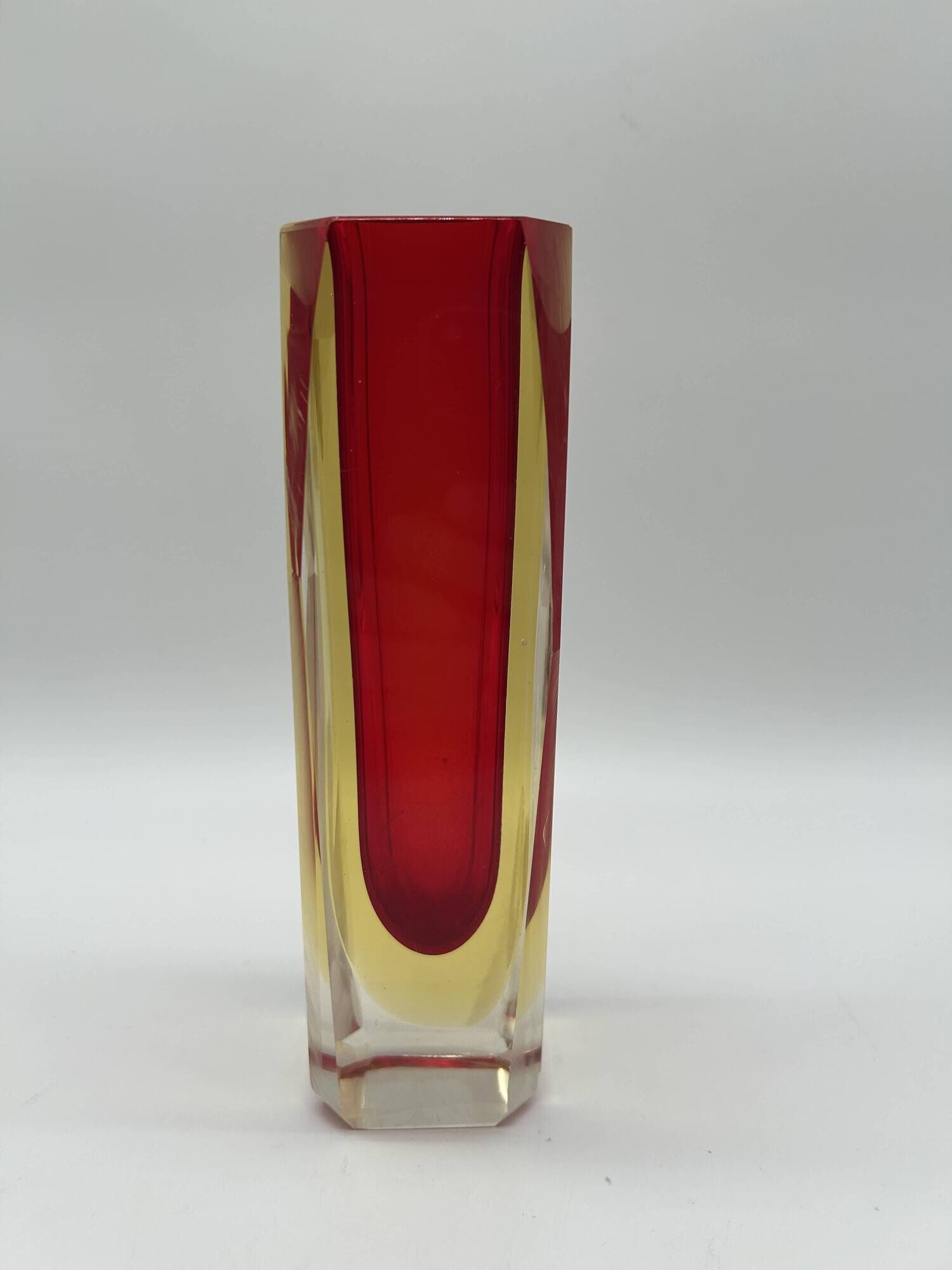Sommerso vase attributed to Flavio Poli