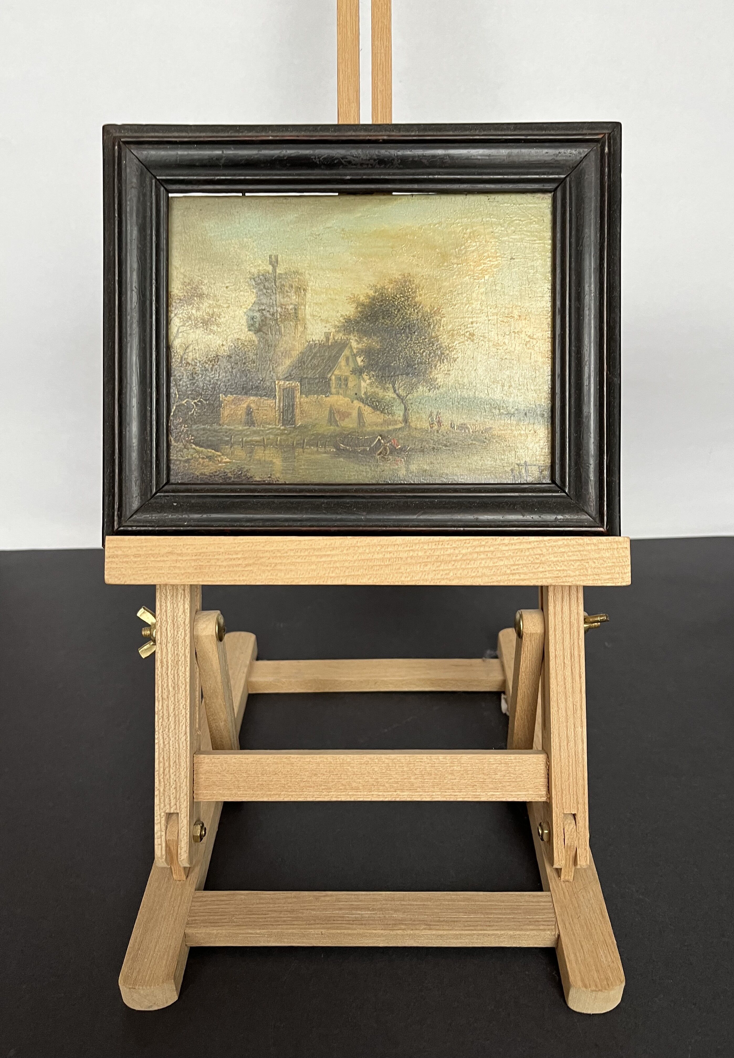 Wooden table easel