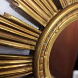 Vintage resin sun mirror