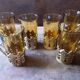 Lot de 6 verres originaux