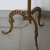Brass floor lamp circa 1950