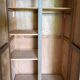 Restored antique handcrafted wardrobe
