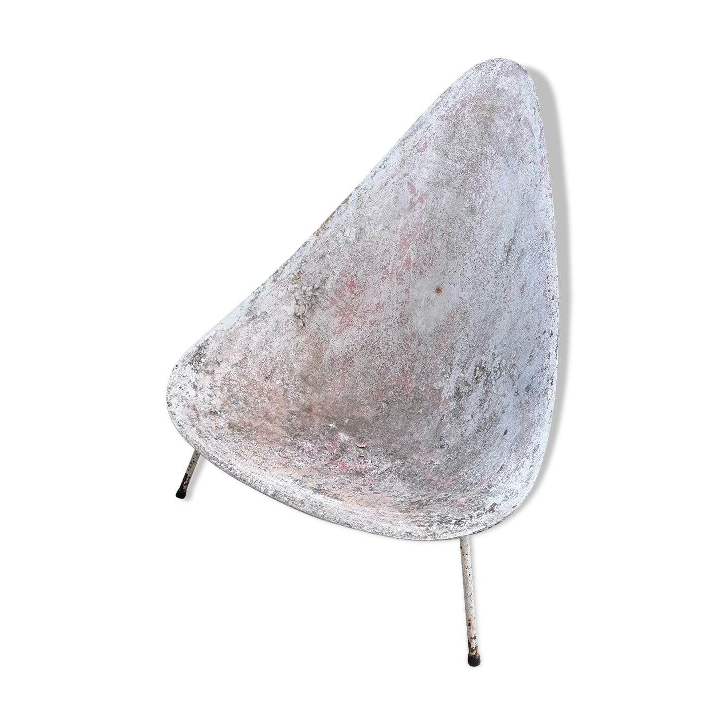 Fiberglass armchair, Merat edition 1950