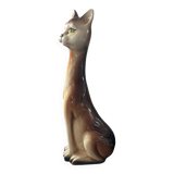 Glazed ceramic cat from the 70s
