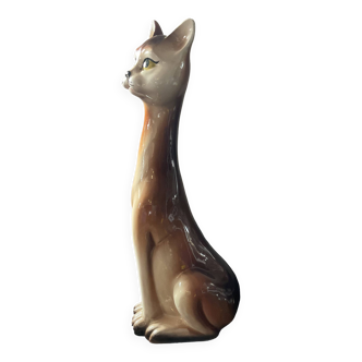 Glazed ceramic cat from the 70s