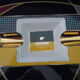 Ashtray COHIBA design, glazed porcelain, Cuba