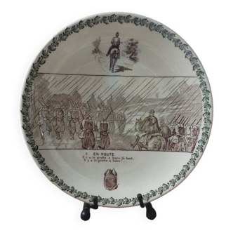 Plate by HB Choisy le Roi late 19th century