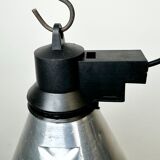 Small Industrial French Aluminium Pendant Lamp, 1960s