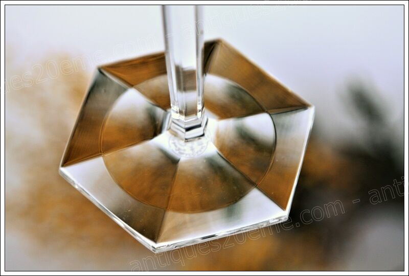 Wine glass of the Rhine Roemer Baccarat Crystal model Harcourt