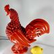 Vintage Behrend ceramic hen, 1960s, Italy, XL