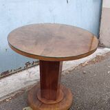 Art deco pedestal table