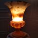 Lampe colonne en albâtre