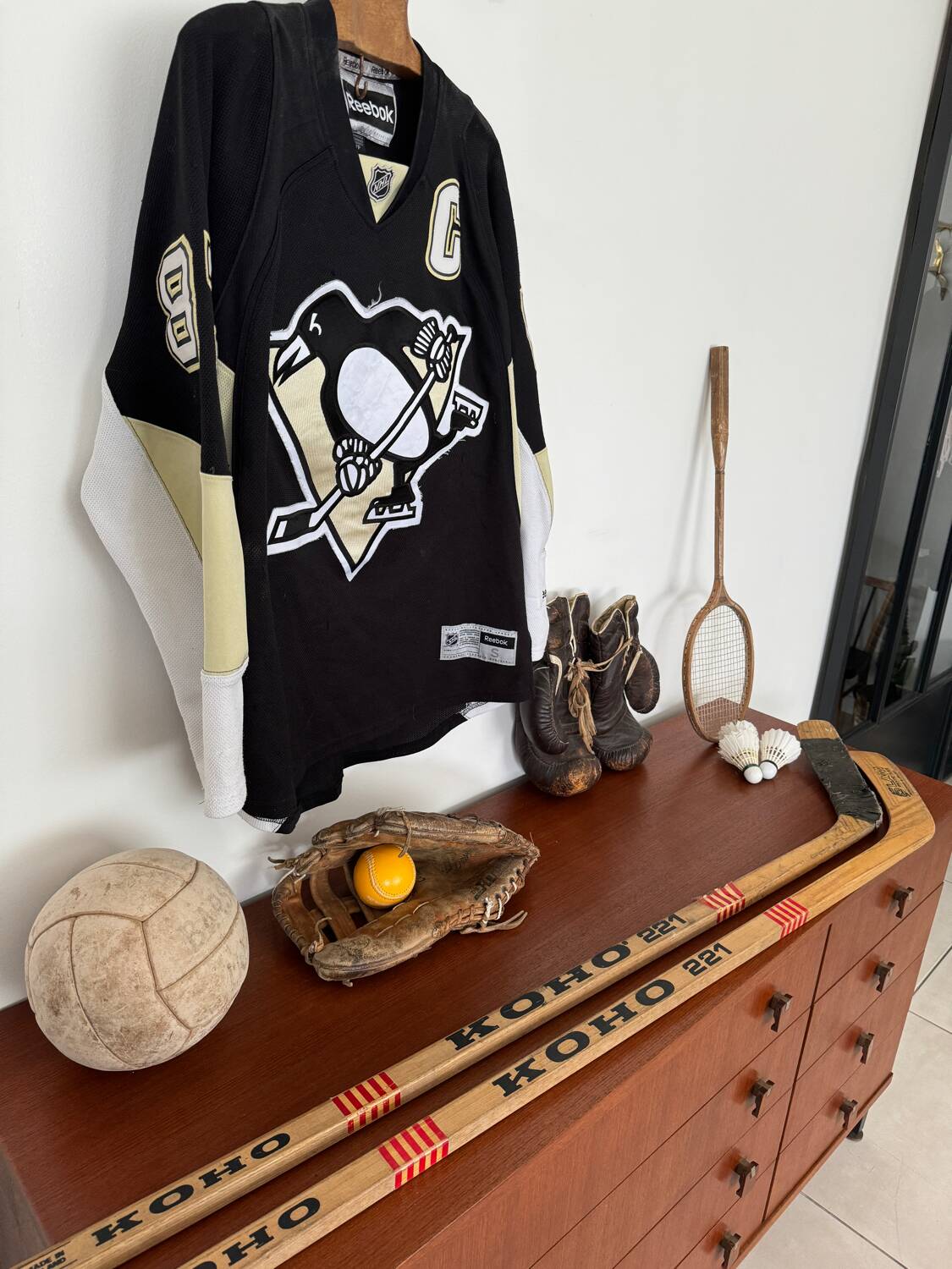 Vintage hockey stick