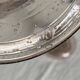 Lilac bubble glass jar with lid, signed Biot, vintage 1960-70