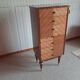 Commode semainier 7 tiroirs style Louis XVI