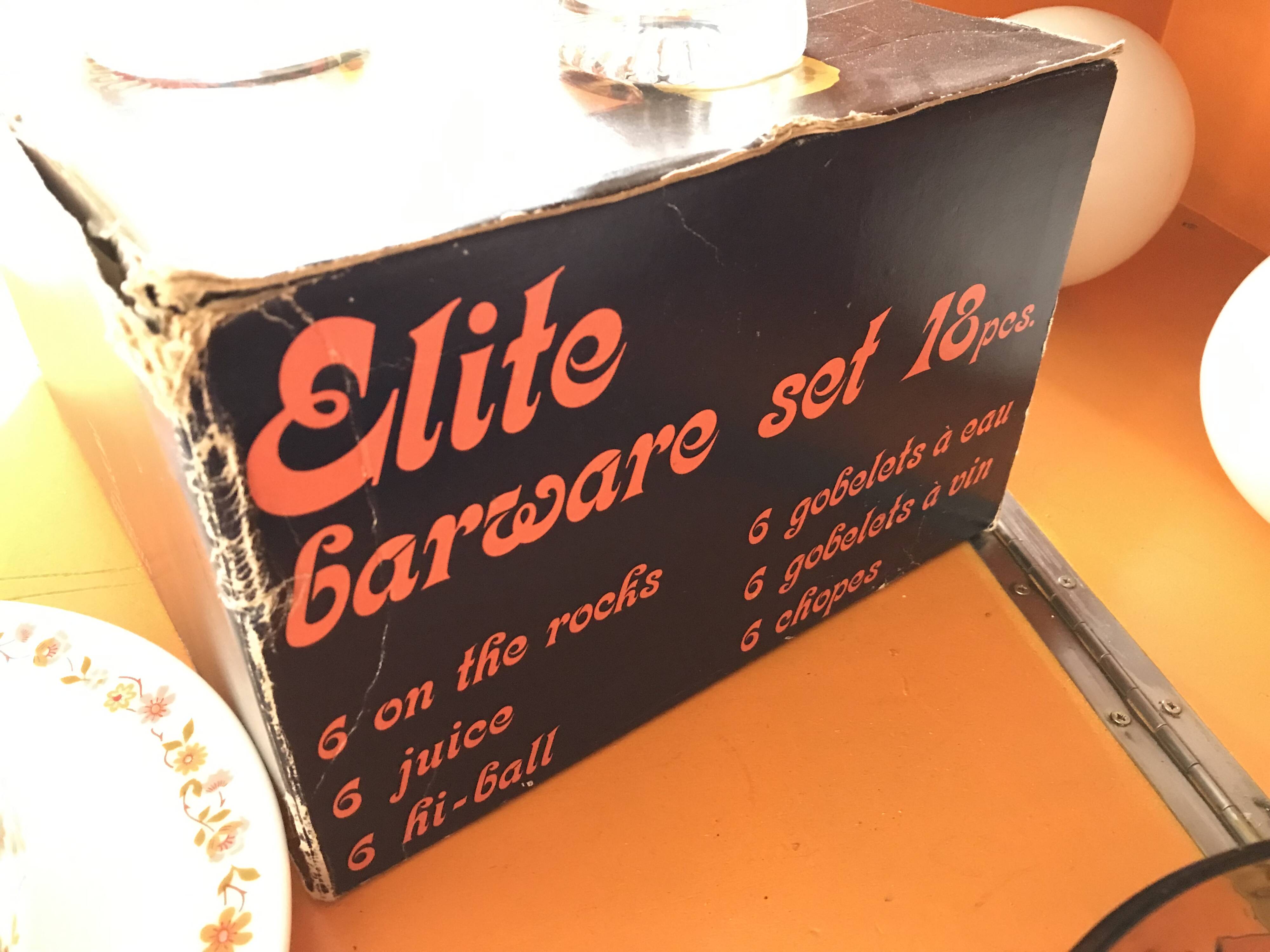 18 Italian design glasses