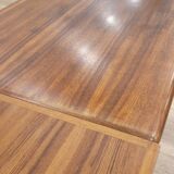 Teak table and 6 chairs