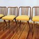 Chaises de salle à manger attribuées à A. Suman pour Tatra Nabytok, Tchécoslovaquie, 196