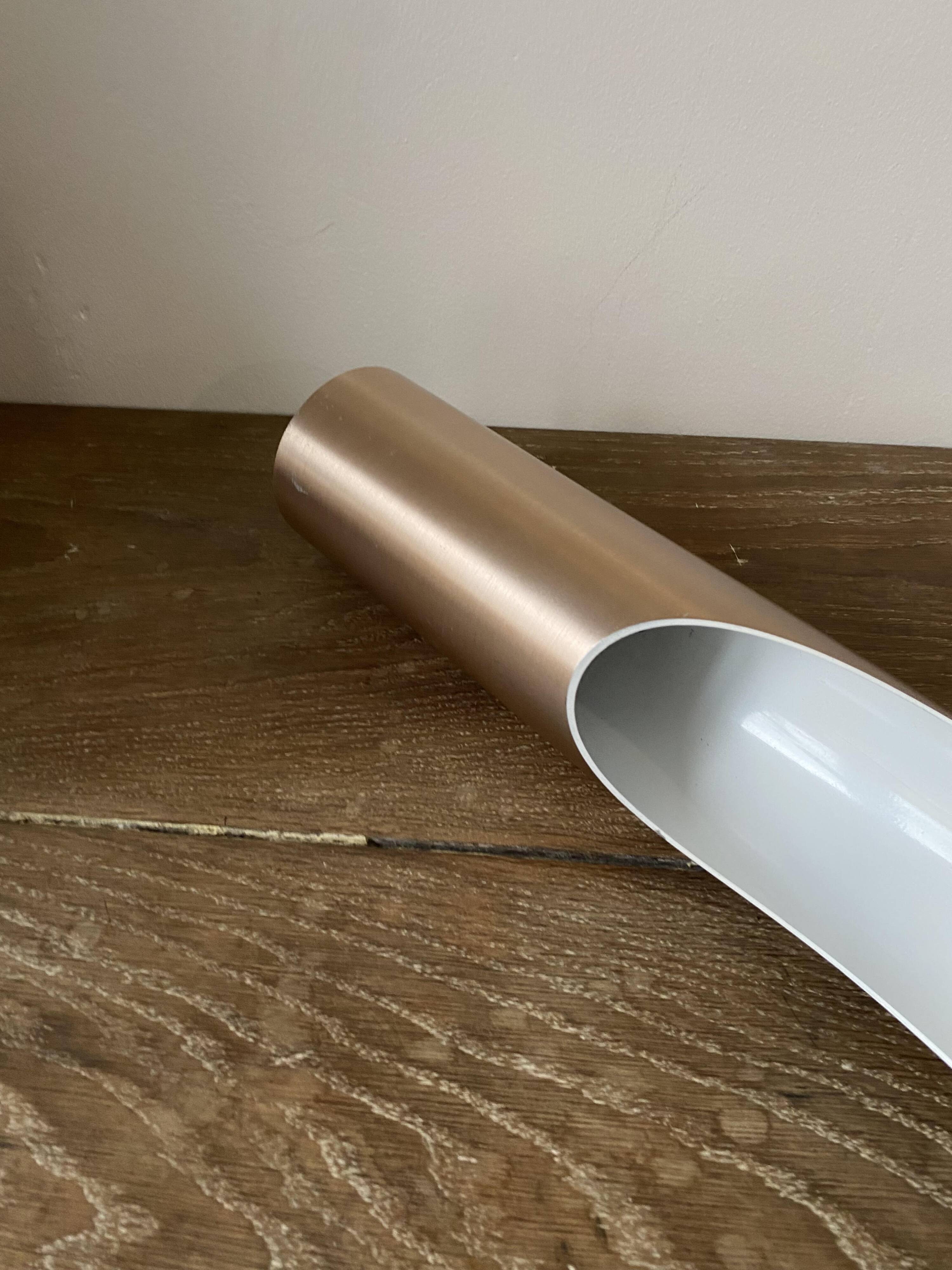 N1 Sconce Fuga XL copper / rosé wall lamp Raak Komulainen 1970 vintage