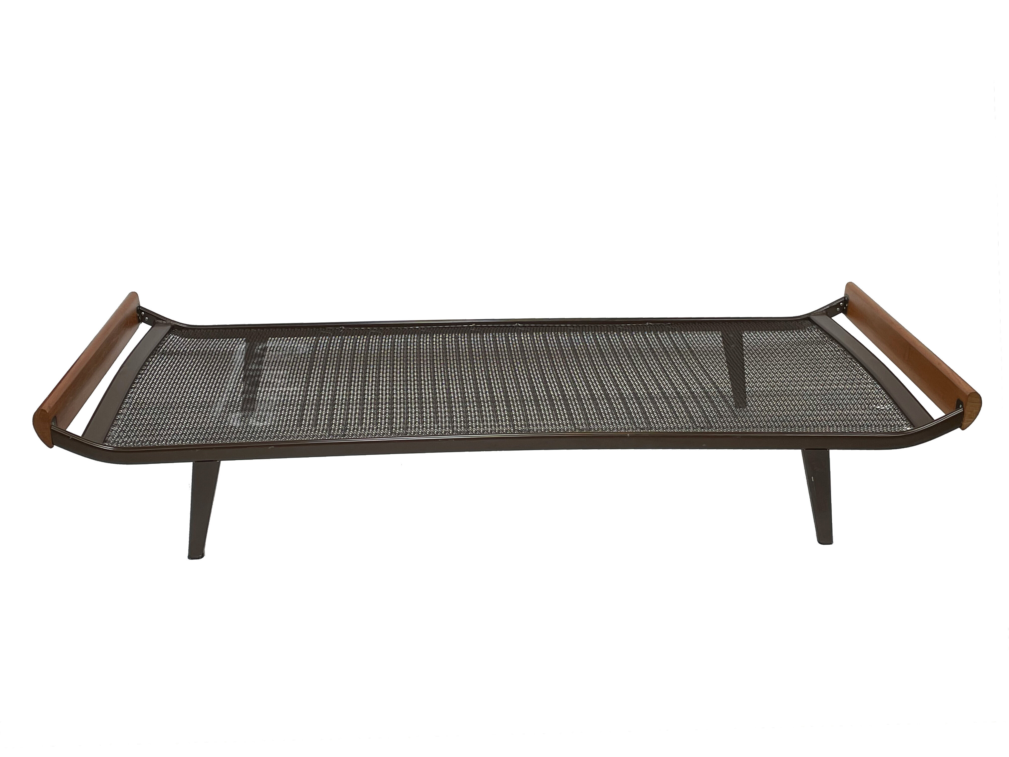 Vintage sofa bed Auping Cleopatra design by Dick Cordemeyer 60's