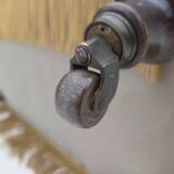 1950s, Danish 2-seater sofa, green/honing furniture velour.