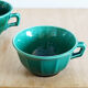 Ensemble de 4 tasses vertes années 60