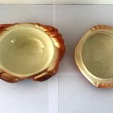 Vintage Caugant crab earthenware terrine