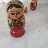 Vintage matriochka Russian dolls