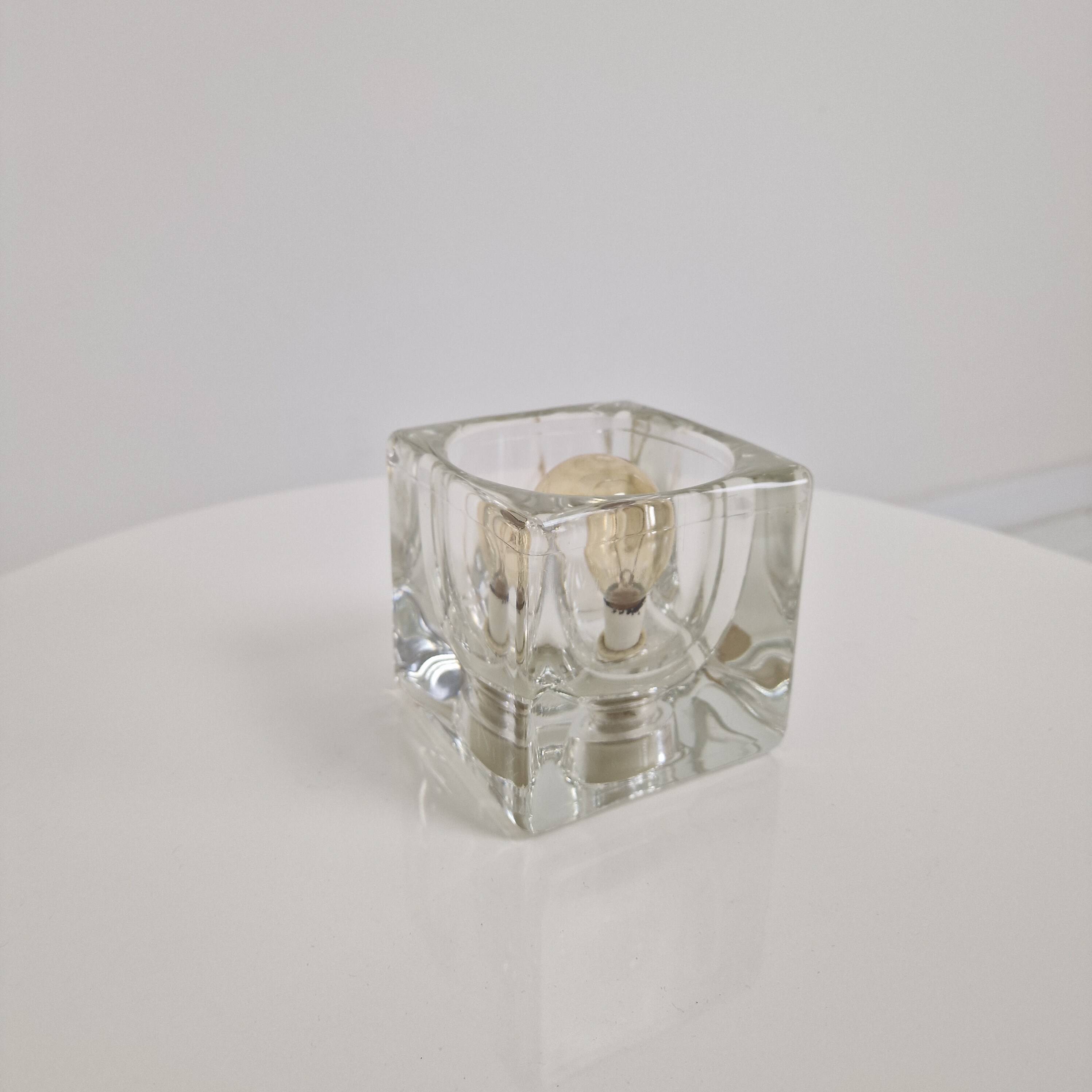 Lampe de table Ice Cube de Peil & Putzler, Allemagne, années 1970