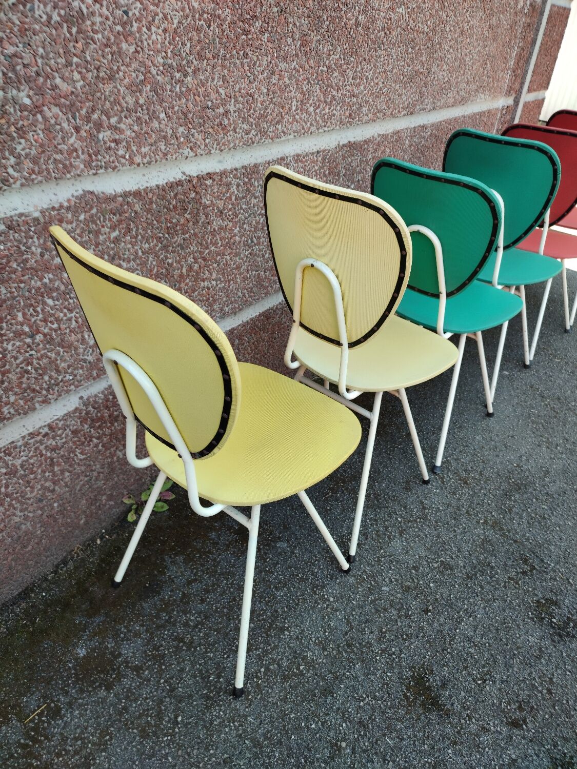6 chaises vintage Henriette