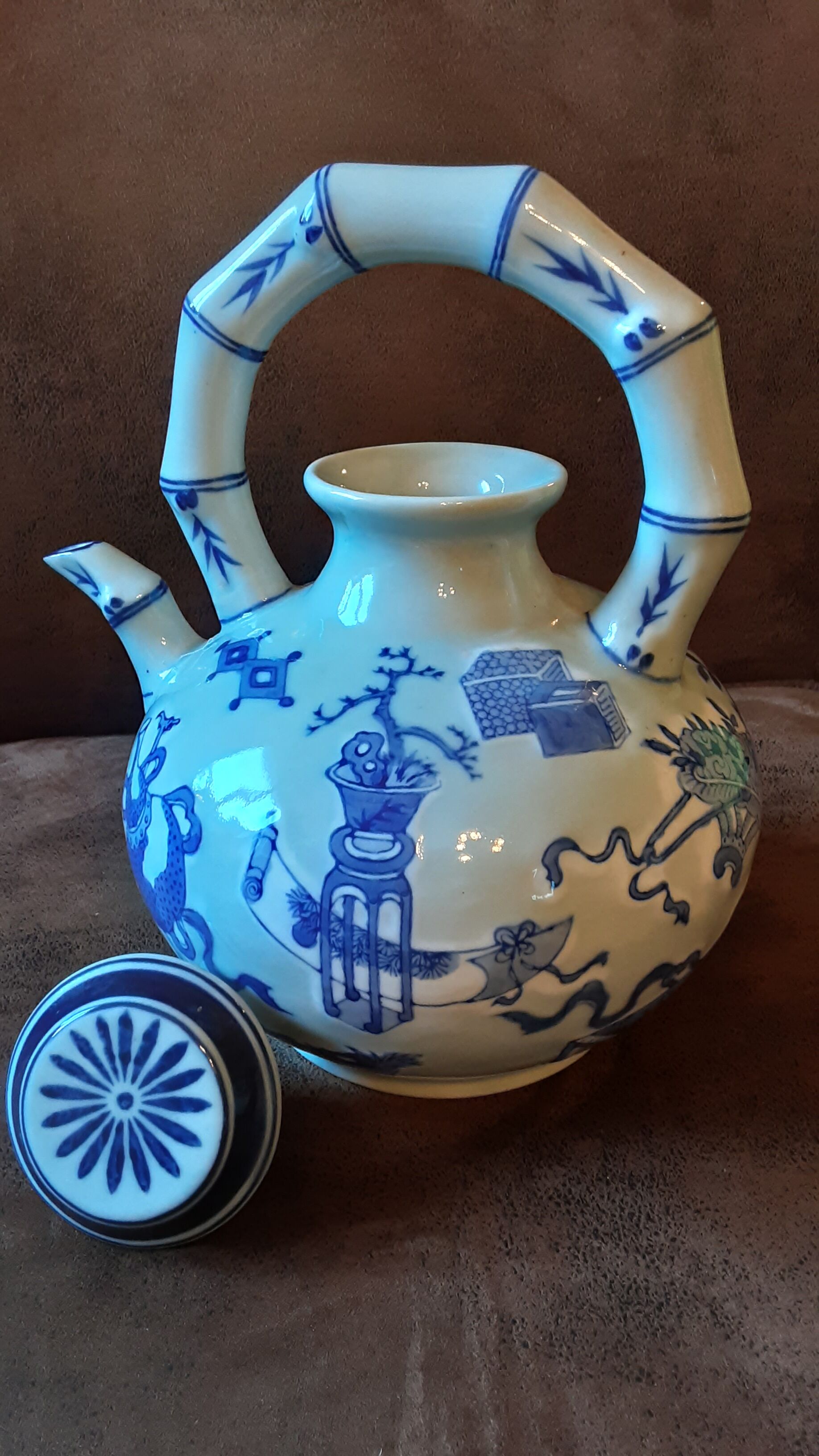 Large Asian teapot