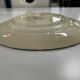 decorative plate enamelled vintage in earthenware HB Quimper