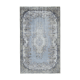 Tapis oriental noué à la main des années 1980 158 cm x 267 cm gris