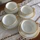 Antique Limoges porcelain tea cups