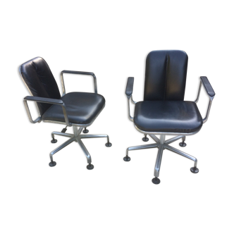 Pair of armchairs Fred Scott