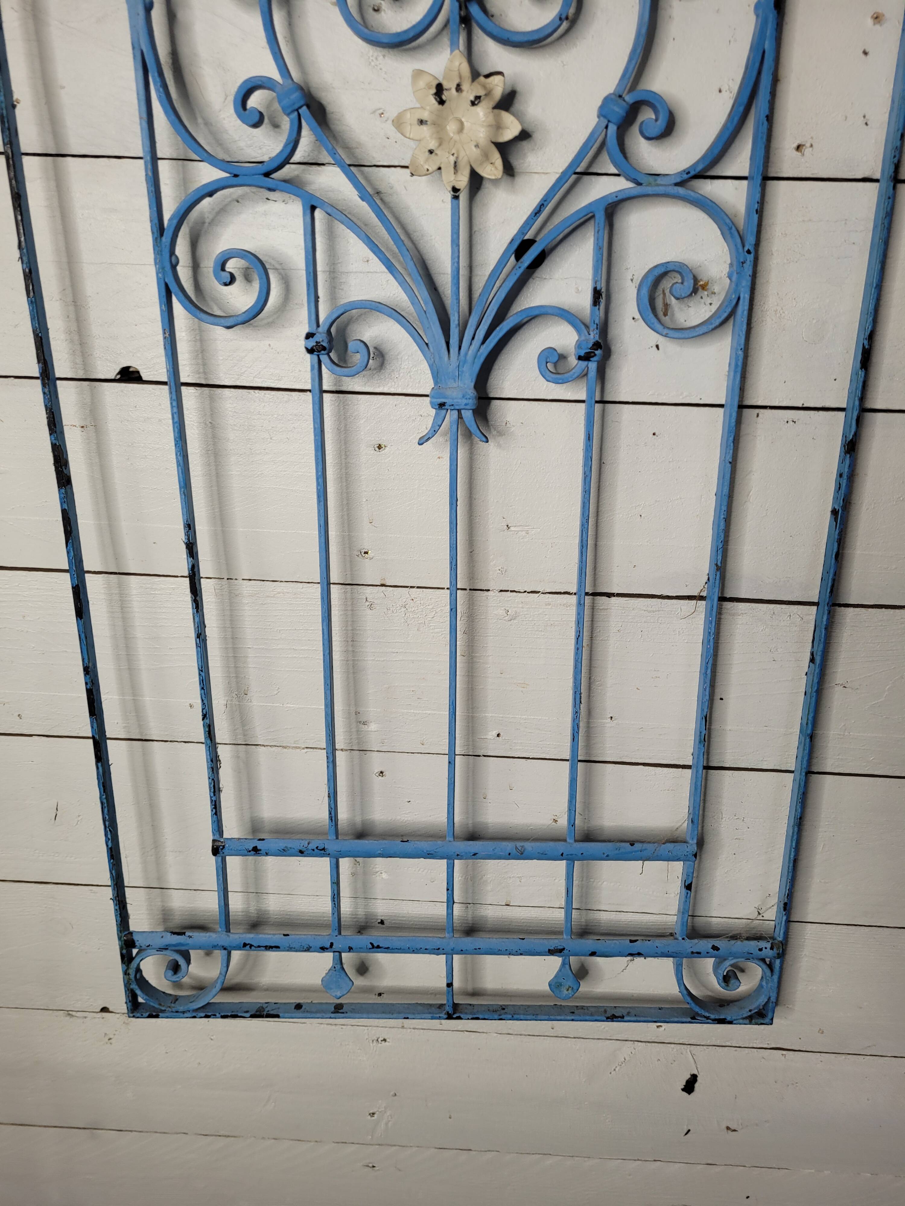 Old wrought iron gate