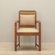 Oak armchair, Art Déco, 1950s, production: Denmark