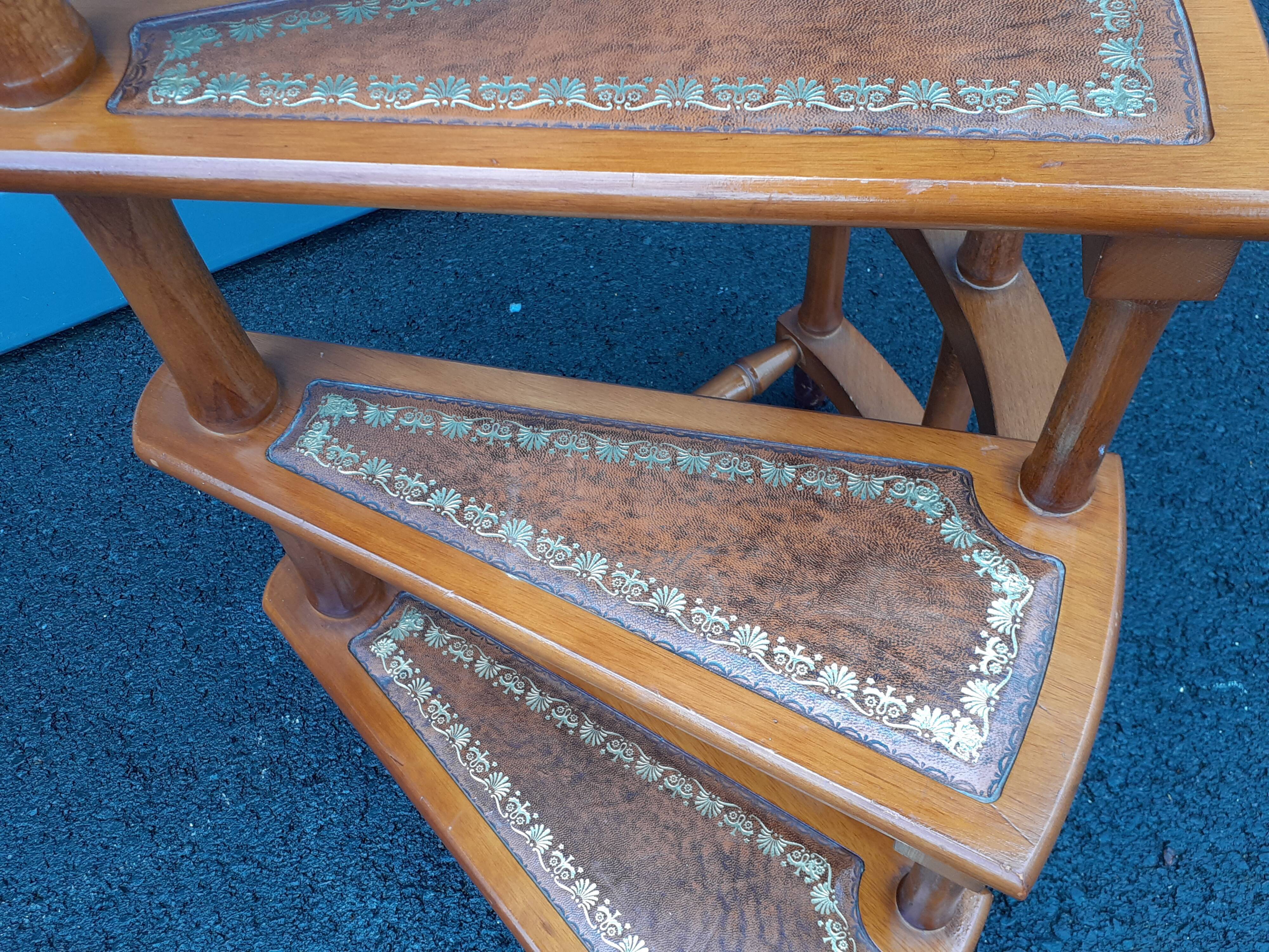 Ancient library staircase