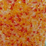 Applique en perspex orange