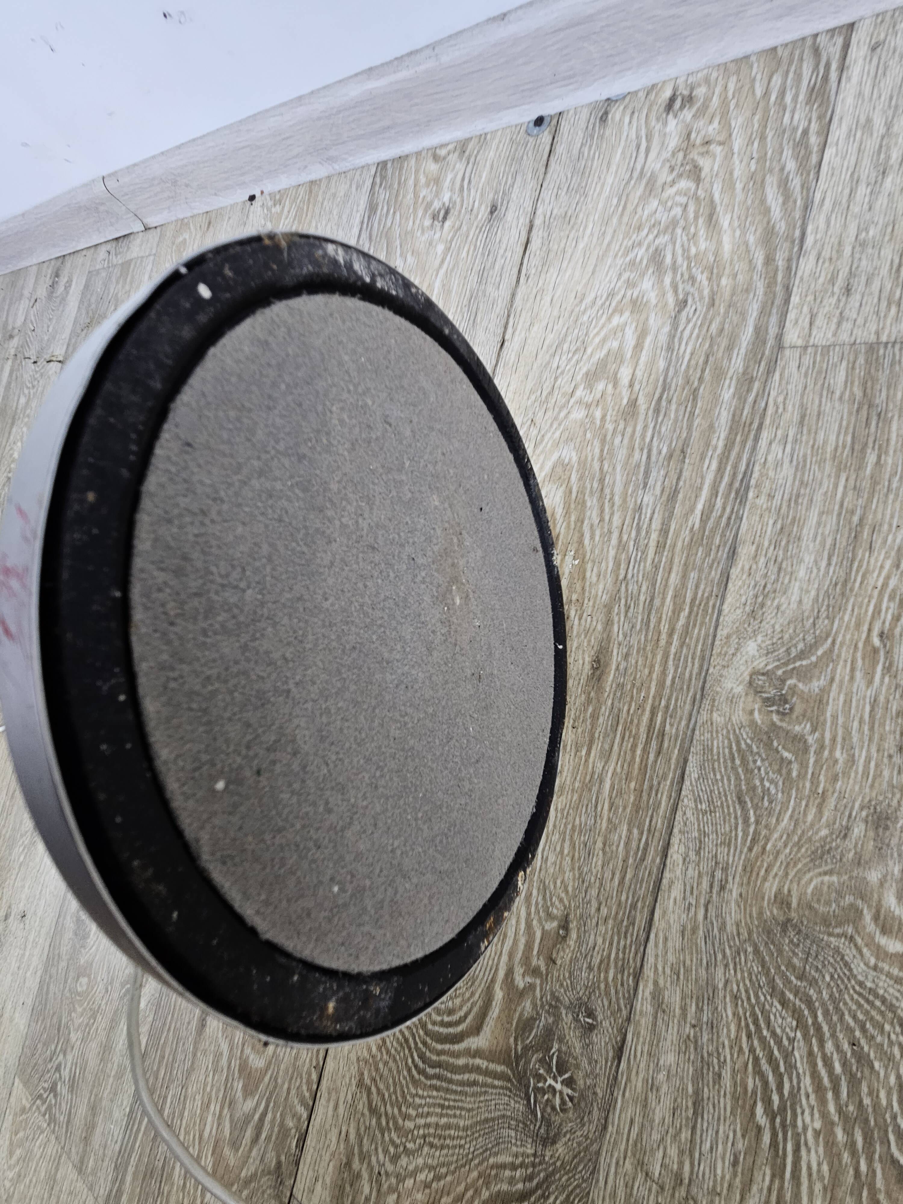 White floor lamp, Germany, 1960s.