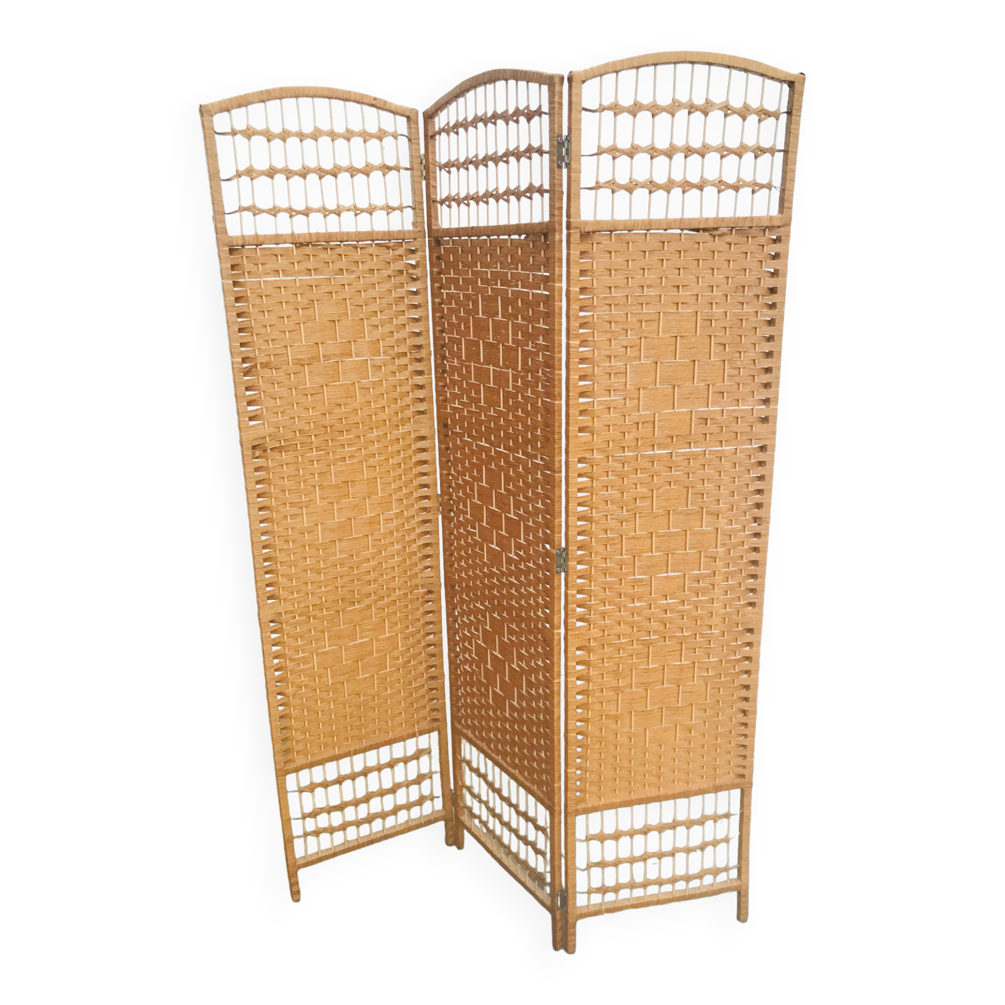 Rattan screen